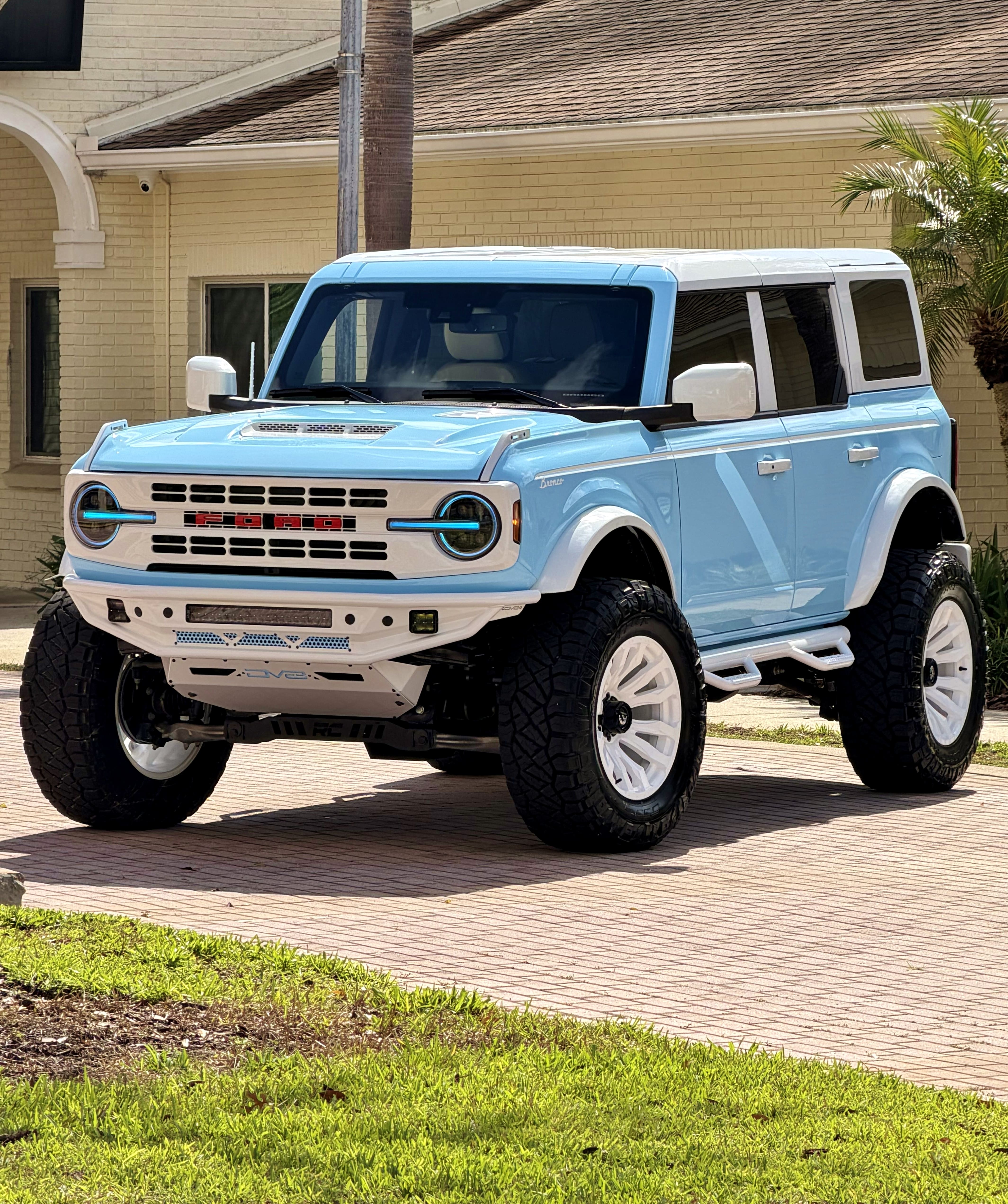 Ford Bronco with aftermarket upgrades